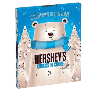 Przejdź do produktu Advent Calendar HERSHEY'S Kalendarz Adwentowy 205g  USA