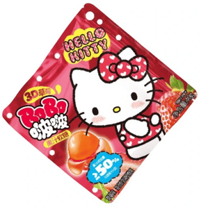 Przejdź do produktu Qi Hello Kitty Strawberry 3D Gummy 40g CHINY