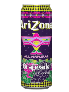 Przejdź do produktu Arizona Grapeade Fruit Juice Cocktail 650ml USA