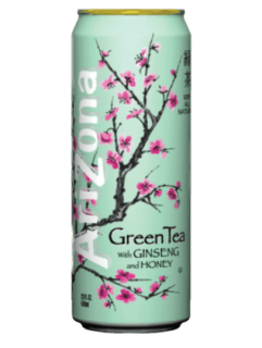 Przejdź do produktu Arizona Green Tea with Ginseng and Honey 650ml USA