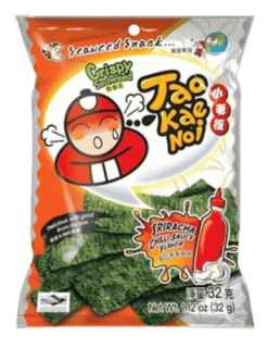 Przejdź do produktu Tao Kae Noi Crispy Sriracha Chilli Seaweed 32g THAILANDIA