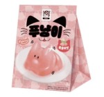 Youus-Peach-Cat-Shaped-Jelly-90g-KOR