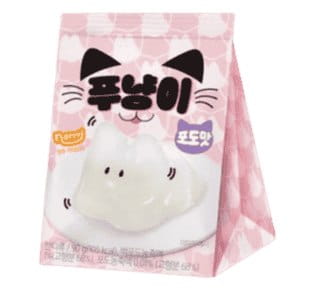 Przejdź do produktu Youus Grape Cat Shaped Jelly 90g KOREA
