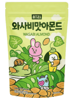 Przejdź do produktu BT21 Wasabi Almond 30g KOREA