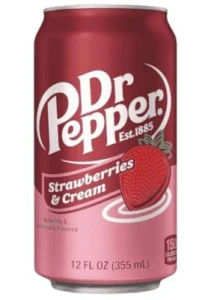 dr-pepper-strawberries-creme 355ml USA