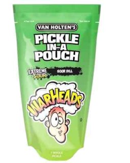 Przejdź do produktu Van Holten's Warhead Extreme Sour Pickle 242g USA