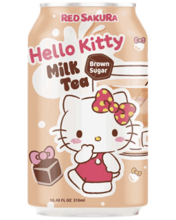Przejdź do produktu Hello Kitty Red Sakura Brown Sugar Tea Drink 310ml TWN