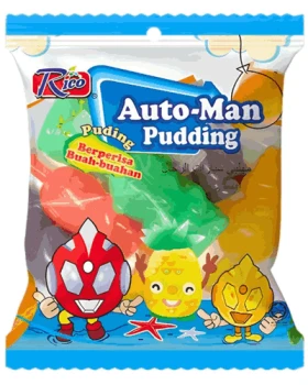 Rico Auto-Man Assorted Fruit Pudding 320g MALEZJA