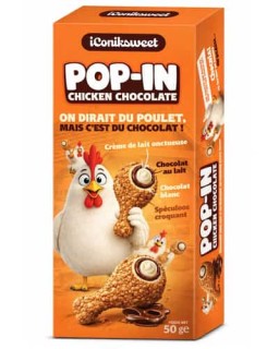 Przejdź do produktu Iconiksweet Dias Pop-In Chicken Chocolate 50g Francja