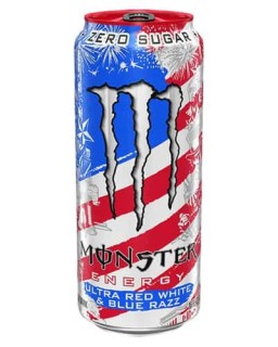 Przejdź do produktu Monster Energy Ultra Red White & Blue Razz Zero Sugar 473ml USA
