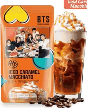 BTS Iced Caramel Macchiato Drink 230ml KOREA
