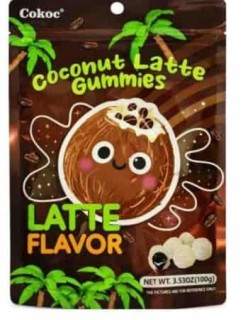 Przejdź do produktu Cokoc Gummies Coconut Latte Flavor 100g CHINY