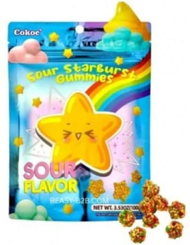 Cokoc-Gummies-Sour-Star-Burst-100g-CHINY