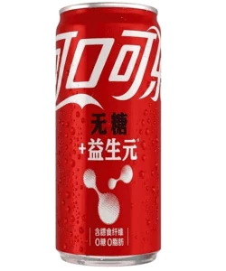 Coca Cola Zero Prebiotics &amp; Fiber 330ml CHN