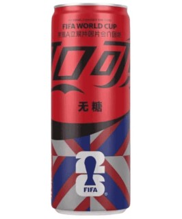 Przejdź do produktu Coca Cola Zero FIFA World Cup Edycja Limitowana 330ml CHN