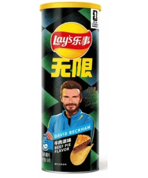 Lay's David Beckham Beef Pie FIFA World Cup Edition 90g CHN