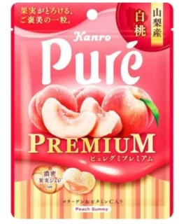 Przejdź do produktu Żelki Kanro Pure Gummy Premium Yamanashi White Peach 54g – Japonia