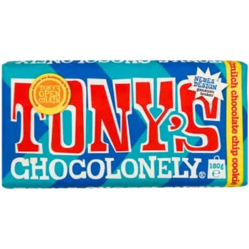 Tony's Chocolonely czekolada mleczna z kawał kami ciastek 180g