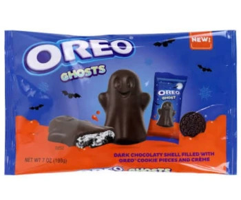 Oreo Cokies&amp;Creme Filled Ghosts Frankford Halloween 198g USA