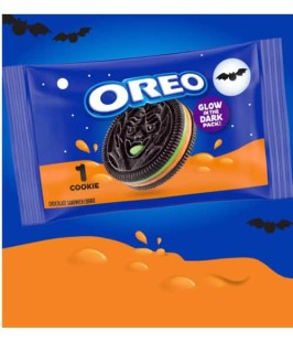 Przejdź do produktu Oreo Halloween Cookies Festive Colored Creme 14g USA