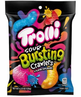 Przejdź do produktu Trolli Sour Bursting Crawlers 120g USA