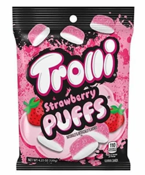 Trolli Strawberry Puff 120g USA