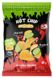 Przejdź do produktu Hot Chips Potato Chips Chilli and Lime 80g Czechy