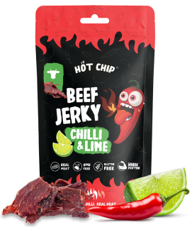 Przejdź do produktu Hot Chip Jerky Chilli and Lime 25g Czechy