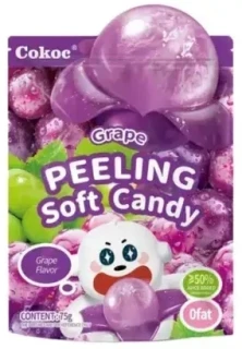 Przejdź do produktu Cokoc Peeling Soft Candy Grape 75g CHINY